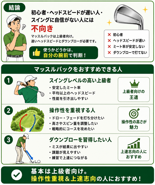 マッスルバック やめた ほうが いい